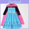 Encantador Vestido de Tule da Princesa Elsa Anna de Frozen para Meninas Perfeito para Festas de Cosplay
