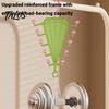 Talos V Shaped Double-Sided Closet Organizer, with 360° Rotating, Space Saving Multi-Layer Vertical Hanger, for Hats Bags Ties Scarves