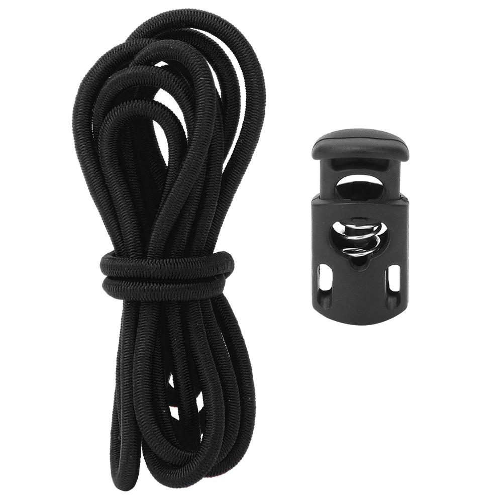 2PCS Elastic Rubber Swim Goggles Scuba Diving Snorkeling Mask Strap Cord Adjustable Band RopeBlack