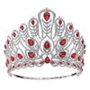 More Colors Royal Queen Pageant Miss Crown Headdress Bride Tiaras and Crowns Prom Wedding Hair Jewelry Accessories