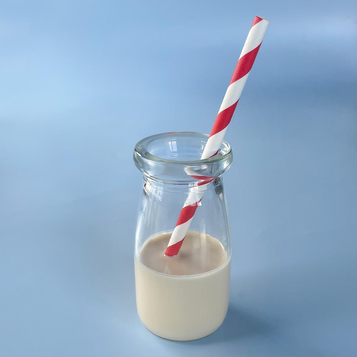 

Realistic Milk Tea Cup Model - 1:1 Simulation Glass Cup for Decoration, Photography Props, Kids Play Food Toy