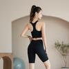 Women's Summer Yoga Suit Set - Shockproof Sports Bra & Vest for Fitness & Running