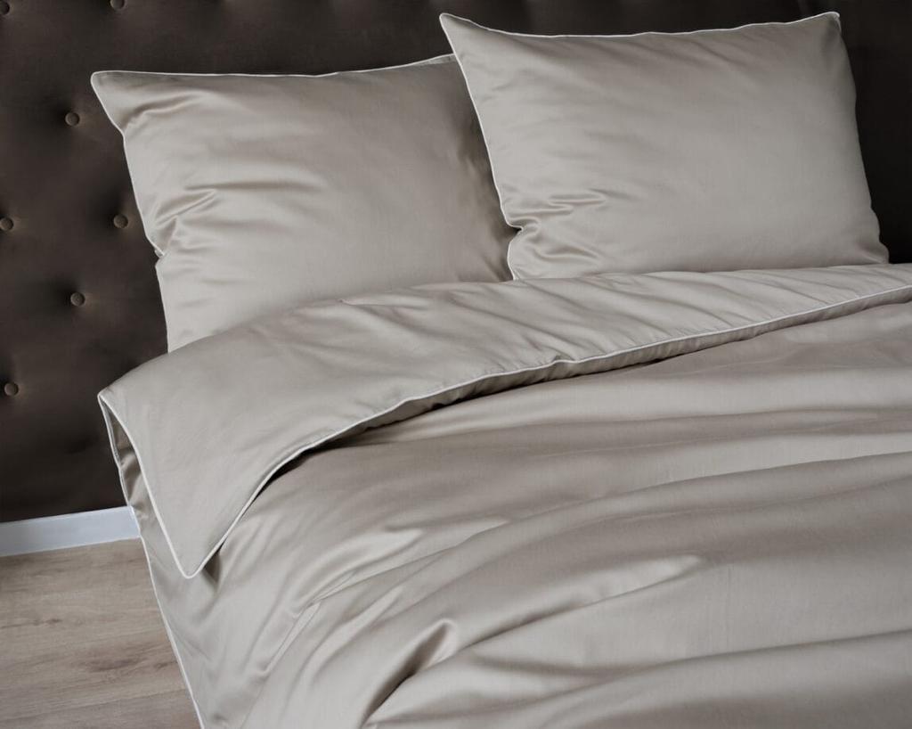 Pure Cotton Bedding Set 160x200 Beige Premium