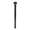 HOPESPANNER Universal 25.4x350mm Carbon Fiber Pattern Gloss Black Bike Seatpost Shock Absorbing Bike Saddle Post Seat Tube Carbon Fiber 1 Piece