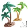 Cognitive Coconut Tree Model: Handmade Desktop Landscaping Ornament