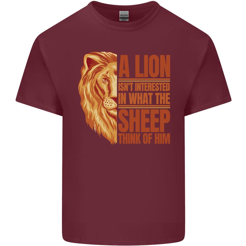 Christianity Lion Quote Religion Christian Unisexs Light Cotton TShirt