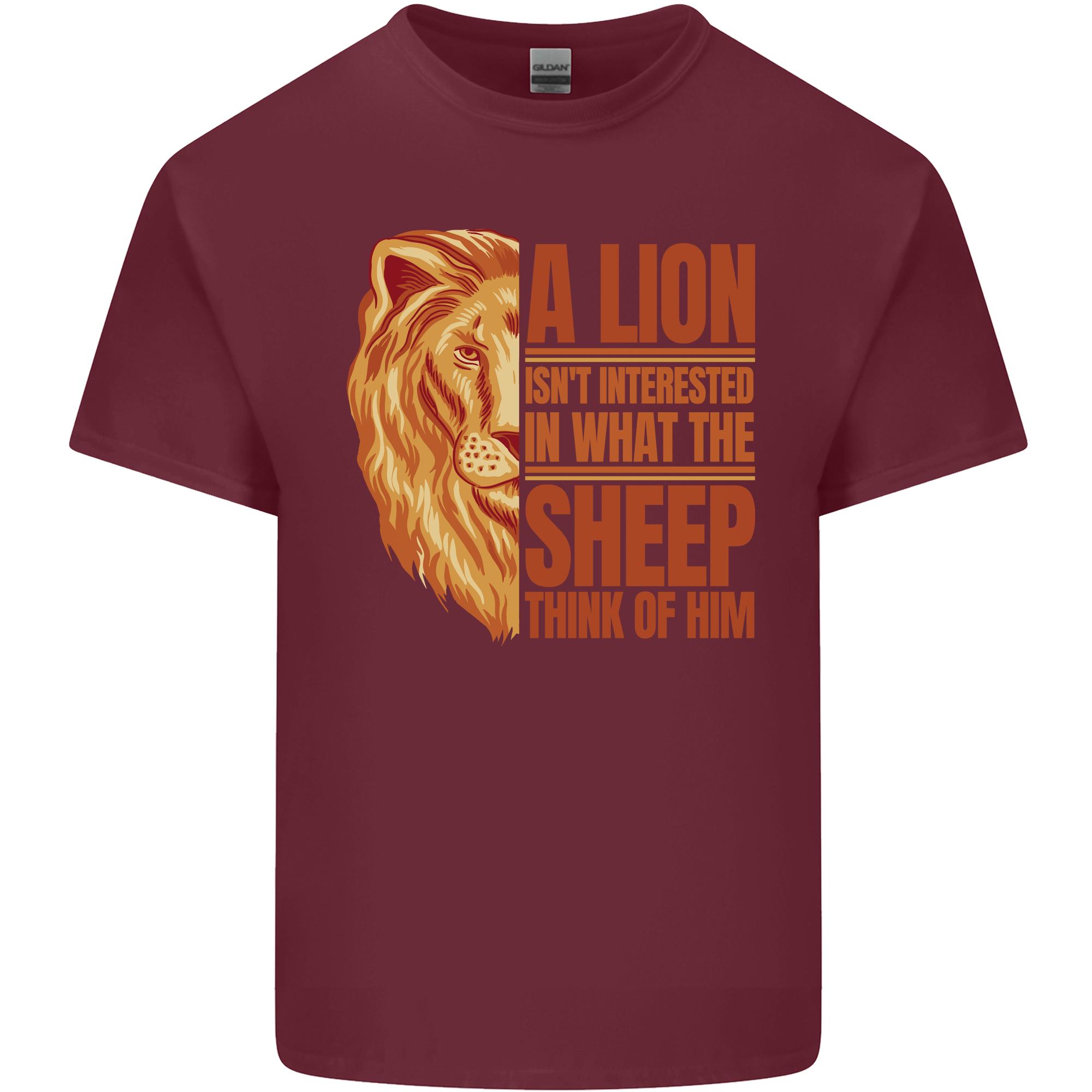 Christianity Lion Quote Religion Christian Unisexs Light Cotton TShirt S