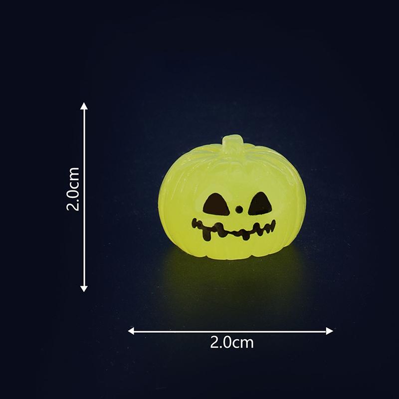 

Мультфильм Серебристый Хэллоуин Тыква Призрак Маленькие Украшения Креативные Изделия Из Смолы Креативная Модель DIY Украшения Для Дома Аксессуары