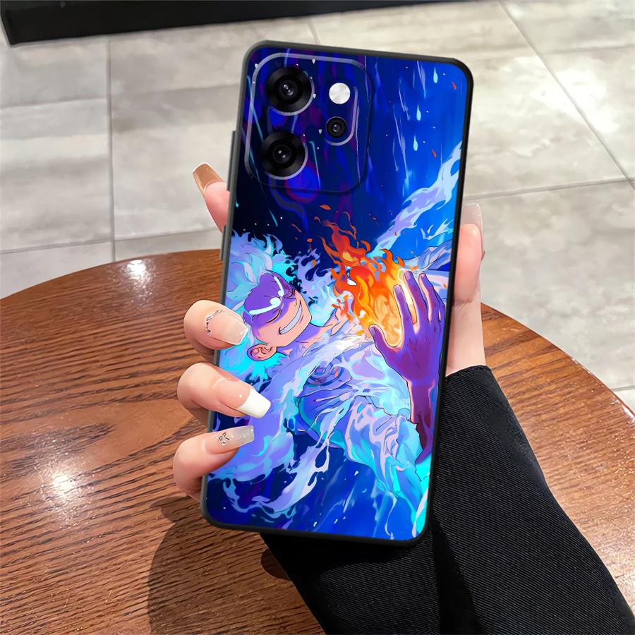 Phone Cover Case for Oppo A74 A84 A76 Reno 4F 5 6 7 8 10 11 14 F9 F11 F29 A96 A83 A98 A93 A78 Cool Luffy Anime