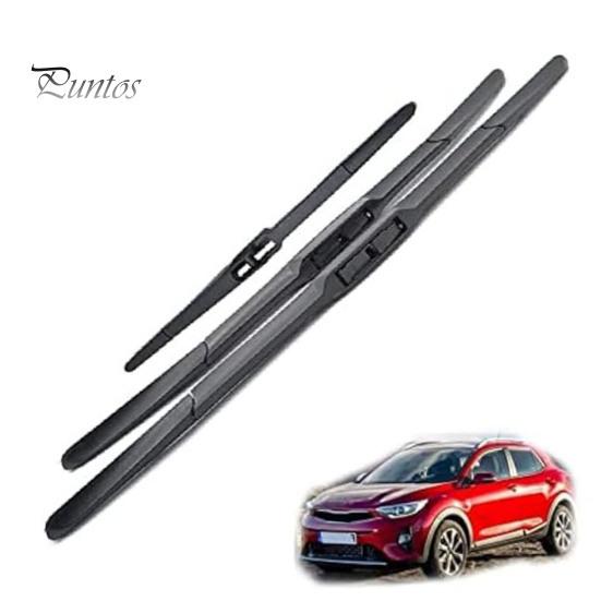 Front Rear Wiper Kit 3Pcs/Set Car Blades for Kia Stonic 2016-2023, All Streak Free Wipers Weather Performance Beam Blades, 26"+16"+11" Automotive