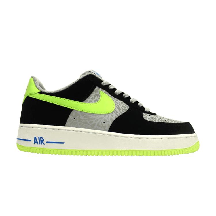 

Мужские кроссовки Nike Air Force 1 Low Reflect Silver Volt Volt-Black 488298-077