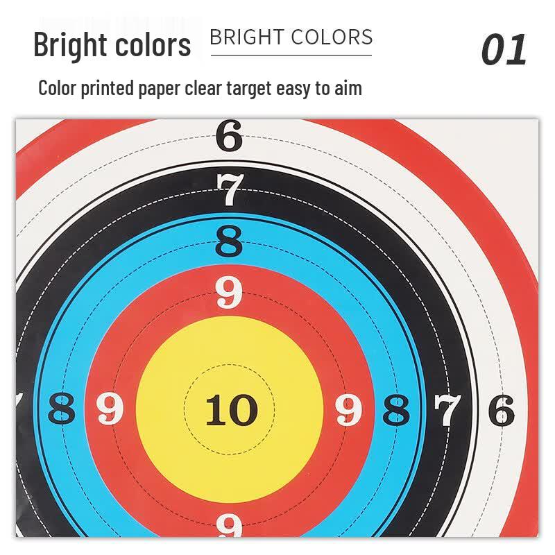 Archery Suction Cup Target Paper