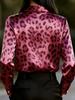2026 Modernes Europäisches & Amerikanisches Leopardenmuster Damen Freizeitmode Hemd - Frühjahrs-/Herbstkollektion