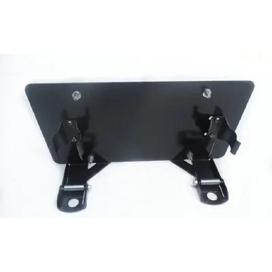 Winch Translation License Plate Frame Vehicle License Plate Frame Front and Rear Bumper Guide Port Off-road Bumper Trailer Hook