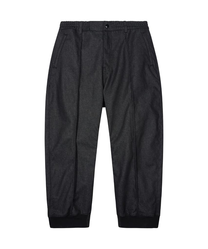 51Peosenteu Denim Lounge Pants - Black