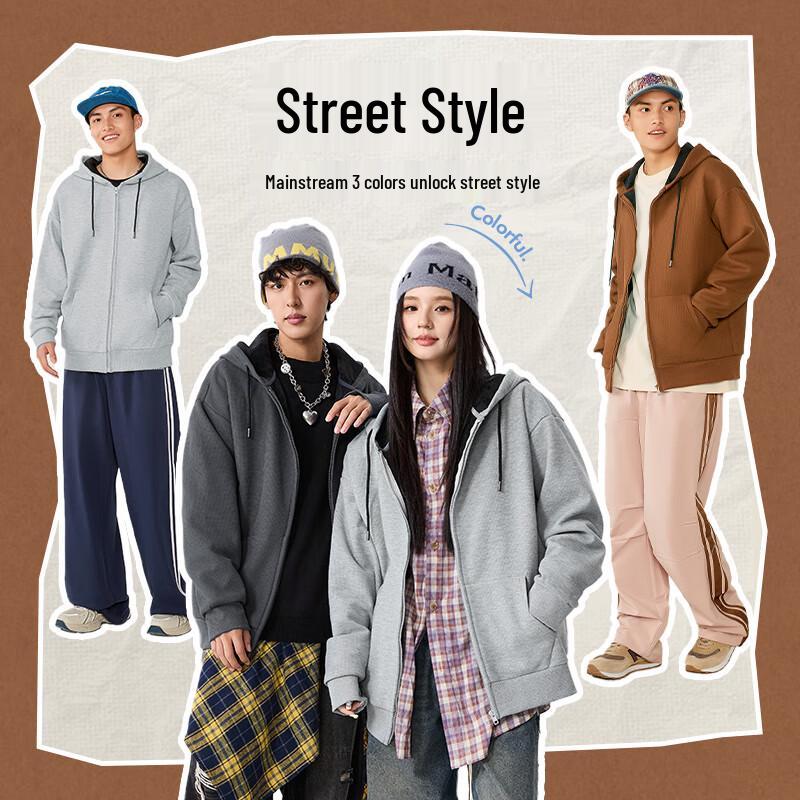 Jeanswest Men's Fleece Lined Hooded Jacket