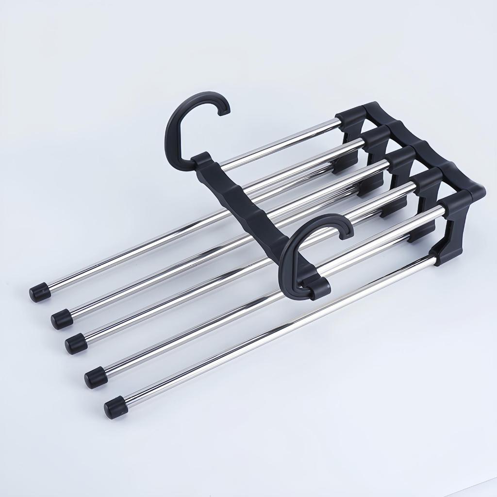 Multifunctional Stainless Steel Pull-out Telescopic Wardrobe Pants Hanger
