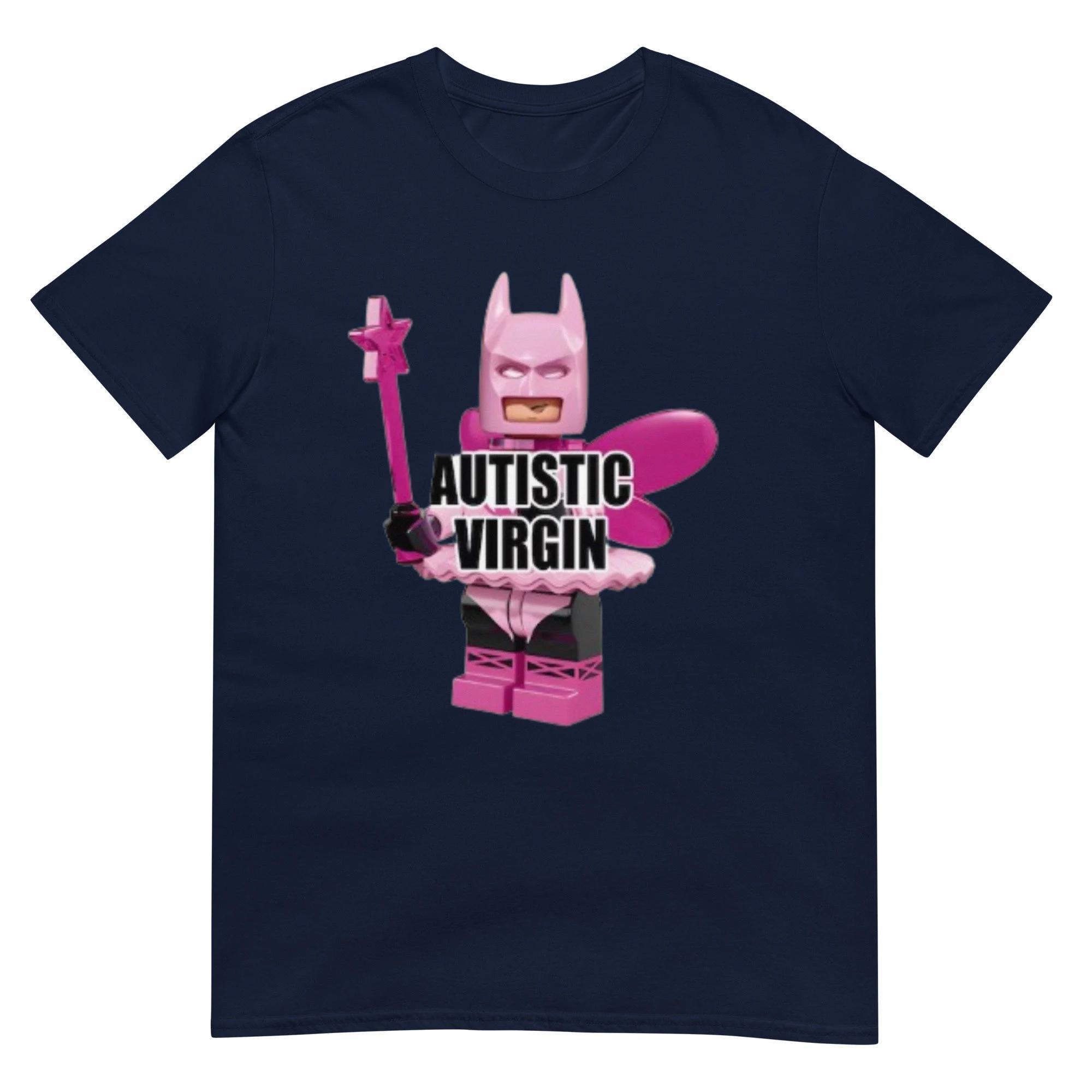 

Mens Pink Brick Knight Graphic T Shirt Cute Fantasy Figure Print Oversized Streetwear Cotton Tee 4XL