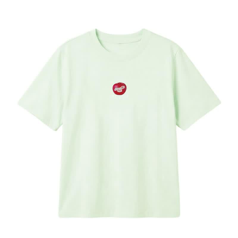 Deesha Girls' Summer Printed Drop Shoulder T-Shirt