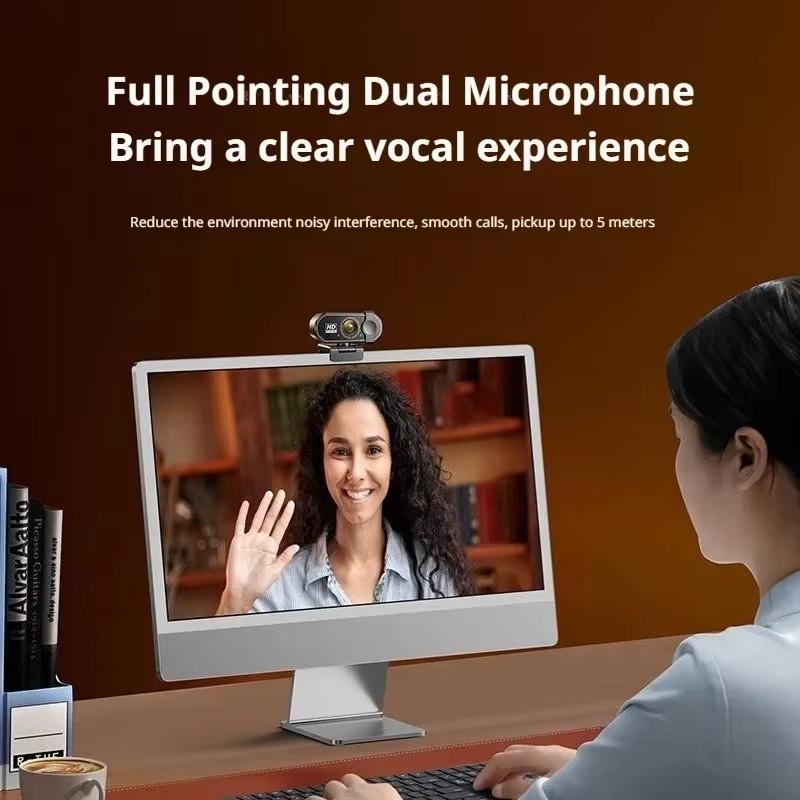 Q27 4K Webcam 2K Autofocus Streaming Web Cam 1080P Full HD Video Camera With Microphone For PC Laptop For Home-office