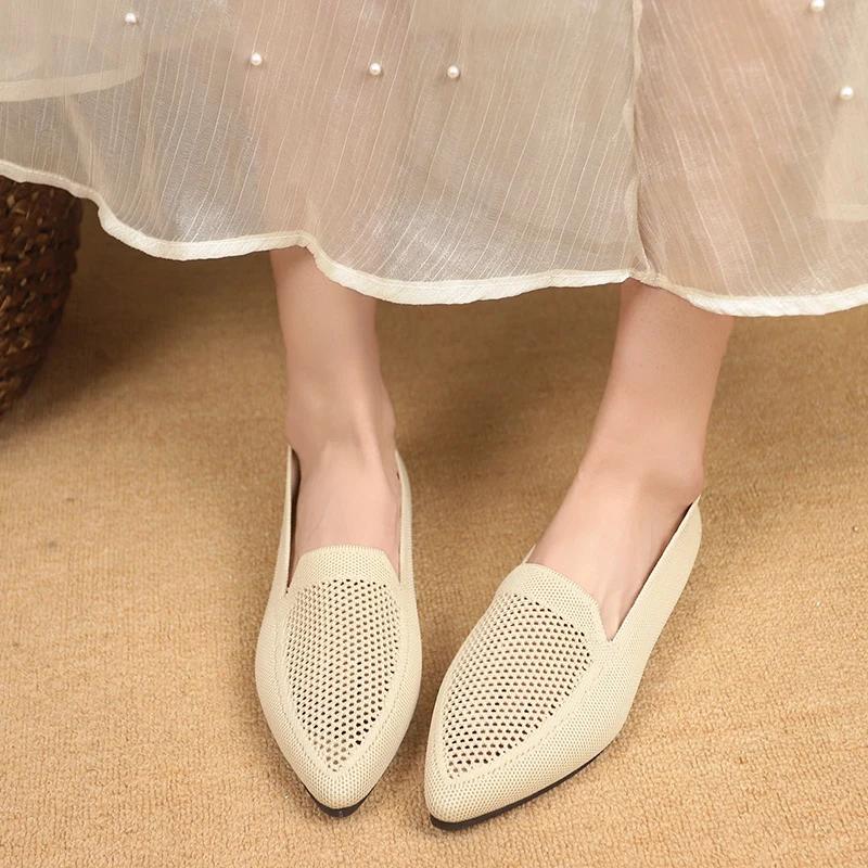 Fashion Fashion 2025 Shallow Women's Flats New Daily Plus Size Light Comfortable Concise Hollow Out Best Seller Flat Low Heels Zapatos