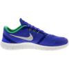 Nike Free RN Fabric Comfortable Stylish Non-Slip Durable Low-Top Running Shoes Kids sneaker Blue White Green 833989-404