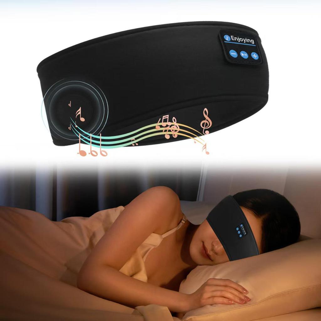 Bluetooth Sleep Music Eye Mask and Sports Headband for Calls and Yoga