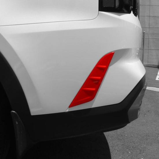 Front Bumper Air Intake Vent Cover Trim For Kia Sorento - Accessories красный