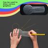 Geometric Pattern Drawing Ruler Minimalist Art Portable Aid Drafting Stencil