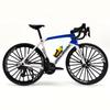 Cross Alloy Bicycle Model - Double Shock Mountain Bike Toy with Variable Speed & Front/Rear Absorbers - Ornament Gift