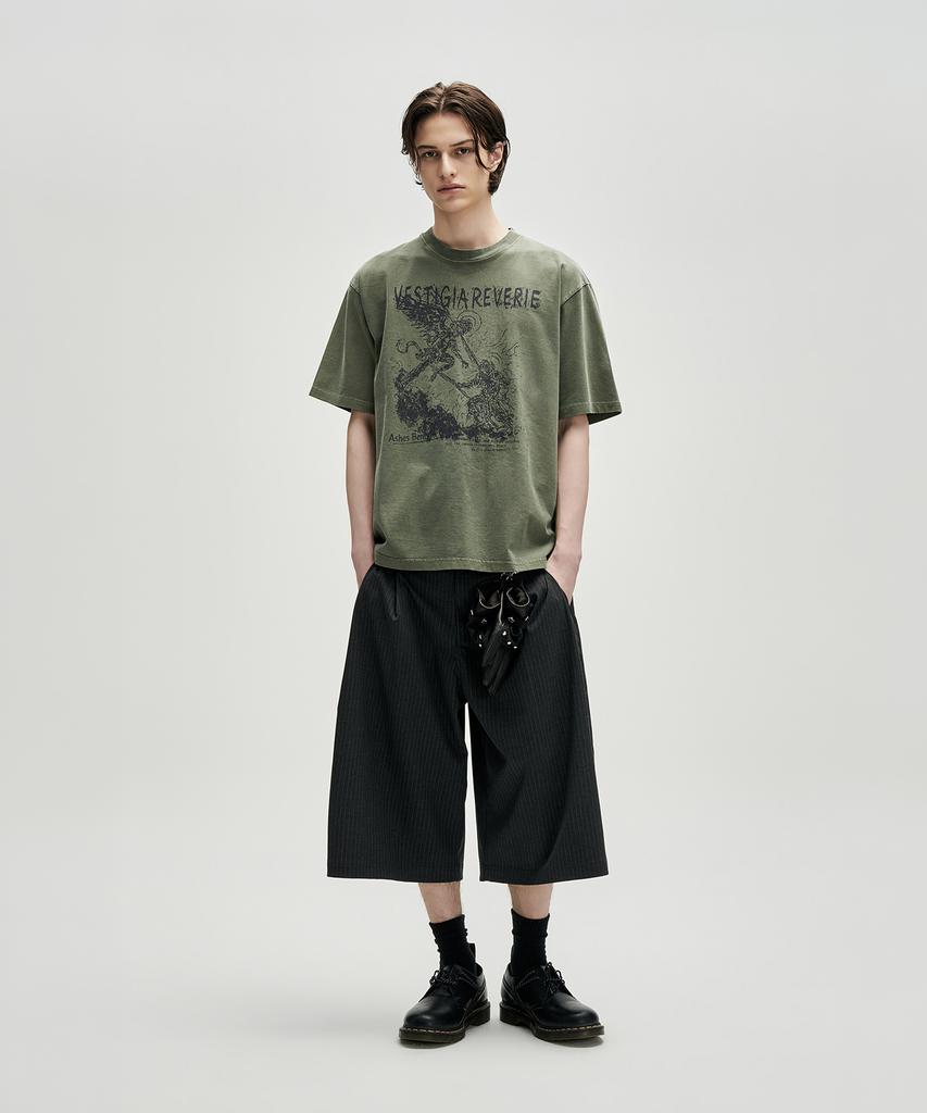 NOT4NERD Uprising Pigment T-Shirts - Khaki