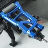 TRINOOD Aluminum Alloy Front Rear Lower Suspension Arms for 1/10 Slash Rustler 4X4 2WD Short RC Course Upgrade Parts