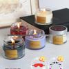 High Temperature Aromatherapy Candle for Indoor Massage - Long-Lasting Floral Incense Gift for Bedroom Fragrance