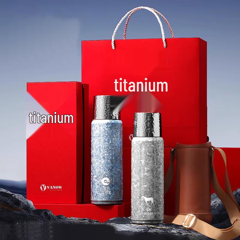 Vanow 500ml Titanium Insulated Tea Mug
