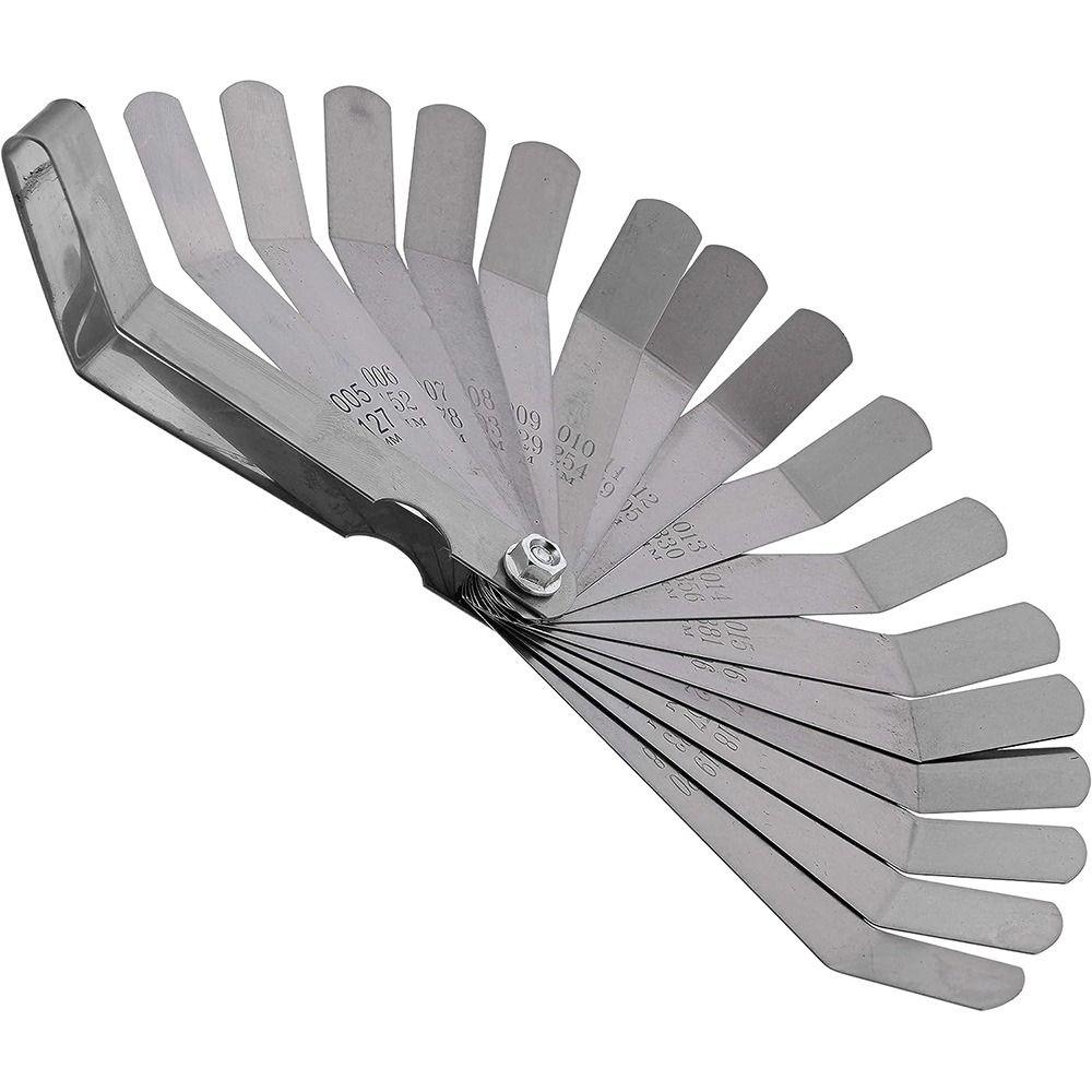 Standard SAE Thickness Gauges Stainless Steel Offset Valve  Repair, Bass Guitar, Spark Plugs