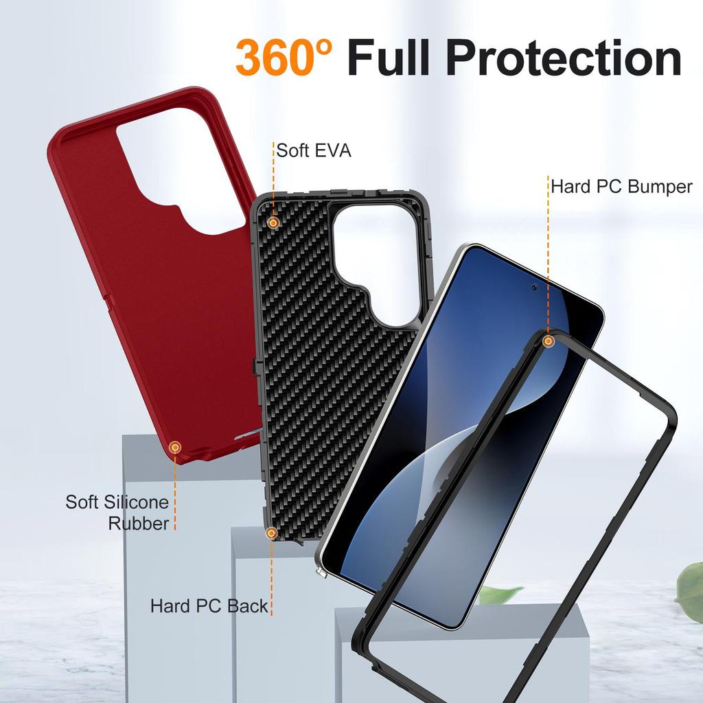 Phone Case For Samsung S26 / S26 Plus / S26 Ultra , Shockproof Hybrid Rugged Hard Back Cover