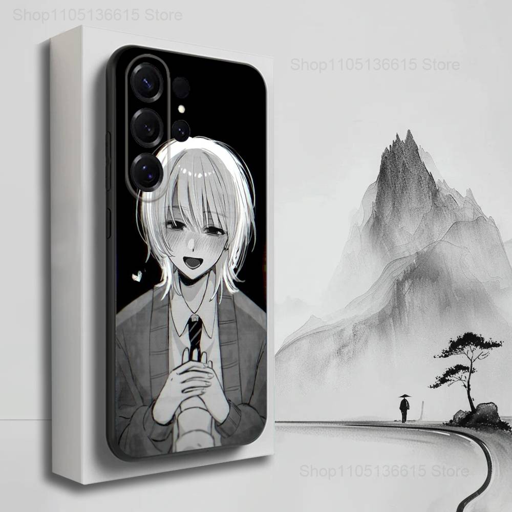 

S-Saihate Station S-SHION Phone For Samsung S25,S10,S20,S10,S21,S9,S24,S23,Ultra,FE,Plus,Lite,Soft Silicone Black Cover SamsungS24ULTRA