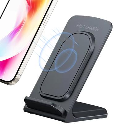 Wireless Charger Phone Holder Desktop Dock Stand For iPhone 17 16 15 14 13 12 Pro Max Plus Samsung S25 S24 Fast Charging Station