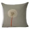 Nordic Style Succulents Printed Cushion Cover Pineapple Ananas Pattern Pillow Case Home Decorative Sofa Car Chair Throw Pillows