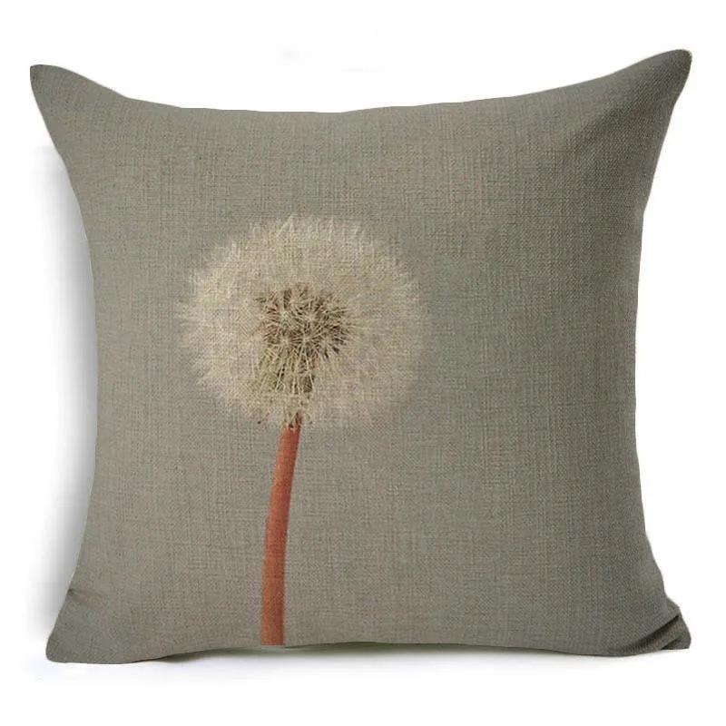 Nordic Style Succulents Printed Cushion Cover Pineapple Ananas Pattern Pillow Case Home Decorative Sofa Car Chair Throw Pillows