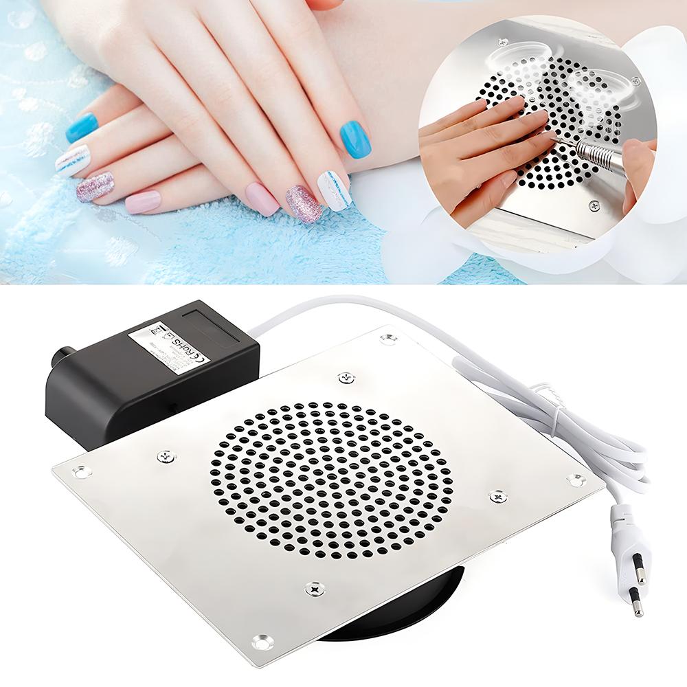 Nail Dust Collector Vacuum Cleaner Manicure Machine Tools Strong Power Low Noise Vacuum Cleaner for Acrylic Gel Nail Polishing