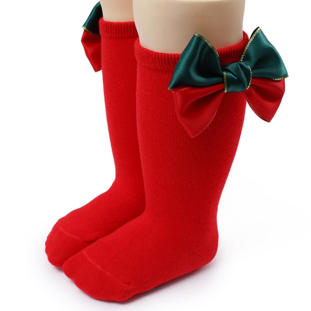 

Носки для девочек, детские носки, носки для малышей, мягкие хлопковые детские носки с бантом 0-3 года M