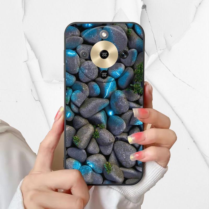 For Honor X9d Case Soft TPU Phone Case For Honor Magic8 Lite Matte Back Cover For Honor X70 Shockproof Silicone Bumper Funda