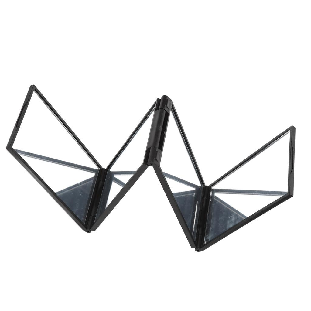 4 Way Mirror 360 stopni Handheld Desktop Przenośne składane lusterko do makijażu do samodzielnego strzyżenia włosów