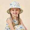Spring & Summer Kids' Cotton Shark Bucket Hat - Wide Brim for Boys & Girls