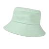 Solid color classic wide-brimmed bucket hat men's sunshade sunscreen windproof basin hat versatile ins face hat