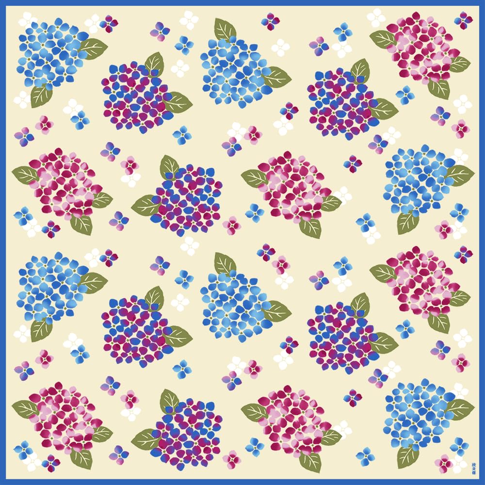 Hamamonyo Large Furoshiki Hydrangea (90cm) -