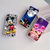 Mickey Minnie Mouse Transparent Phone Case for Motorola Moto G10 G20 G30 G31 G32 G34 G35 G41 G42 G50 G51 G52 G55 G60 G60S