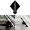 For Infiniti G37 Sedan 2007-2013 Piano Black Side Rearview Mirror A-Pillar Decal