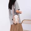 3D Skeleton Shoulder Bag PU Leather Cute Ghost Purse Creative Halloween Crossbody Bag  Party